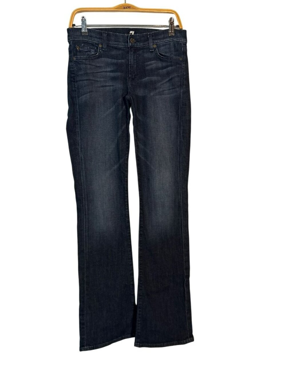 7 For All Mankind Bootcut Dark Wash Jeans Size 27